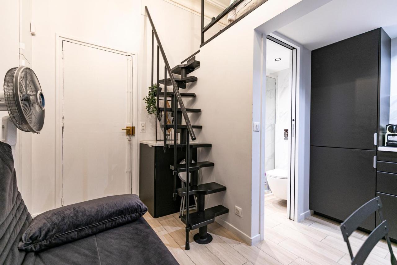 Le Studio De Belleville 2 A 4 Personnes Paris Luaran gambar