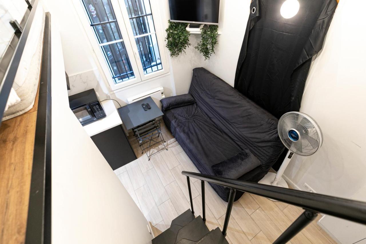 Le Studio De Belleville 2 A 4 Personnes Paris Luaran gambar