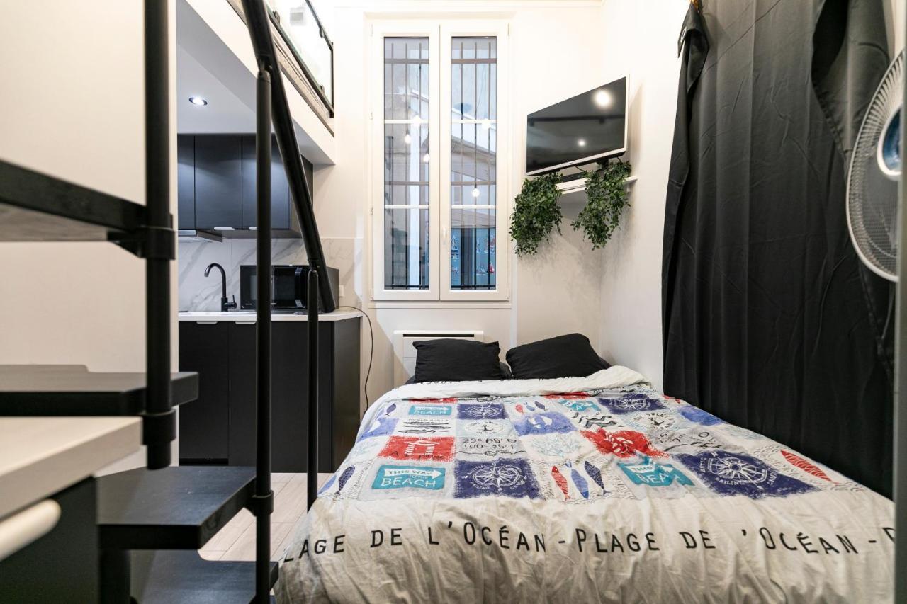 Le Studio De Belleville 2 A 4 Personnes Paris Luaran gambar