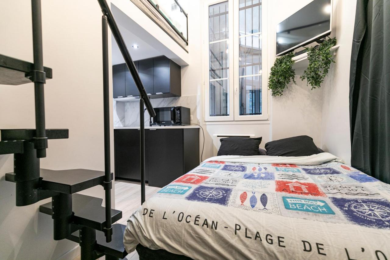 Le Studio De Belleville 2 A 4 Personnes Paris Luaran gambar